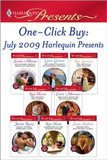 Book cover: One-Click Buy: July 2009 Harlequin Presents, by Sandra Marton (preview)