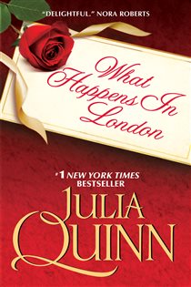 Book cover: What Happens in London, by Julia Quinn (preview)