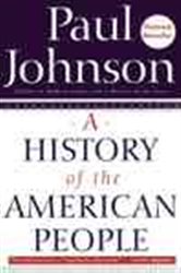 Book cover: A History of the American People, by Paul Johnson (preview)