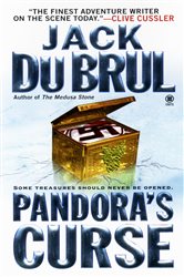 Book cover: Pandora's Curse (Book 4 of Philip Mercer) by Jack Du Brul (preview)