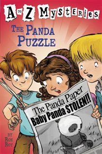 Book cover: A to Z Mysteries: The Panda Puzzle (Book 16 of A to Z Mysteries) by Ron Roy (preview)