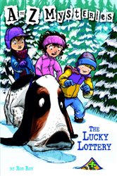 Book cover: A to Z Mysteries: The Lucky Lottery (Book 12 of A to Z Mysteries) by Ron Roy (preview)