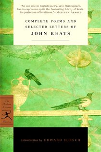 Book cover: Complete Poems and Selected Letters of John Keats, by John Keats (preview)