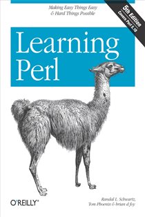 Book cover: Learning Perl, by Randal L. Schwartz (preview)