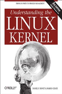 Book cover: Understanding the Linux Kernel, by Daniel P. Bovet (preview)