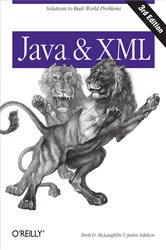 Book cover: Java and XML, by Brett McLaughlin (preview)