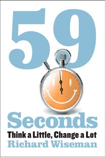 Book cover: 59 Seconds, by Richard Wiseman (preview)