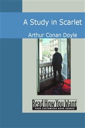 Book cover: A Study in Scarlet, by Arthur Conan Doyle (preview)