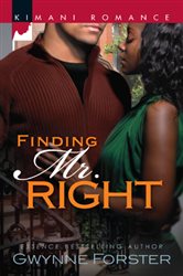 Book cover: Finding Mr. Right, by Gwynne Forster (preview)