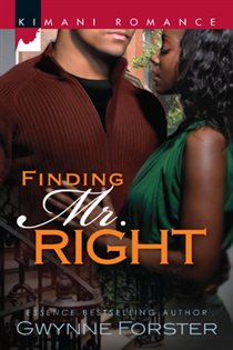 Book cover: Finding Mr. Right, by Gwynne Forster (preview)