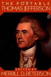 Book cover: The Portable Thomas Jefferson, by Thomas Jefferson (preview)