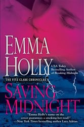 Book cover: Saving Midnight (Book 3 of The Fitz Clare Chronicles) by Emma Holly (preview)