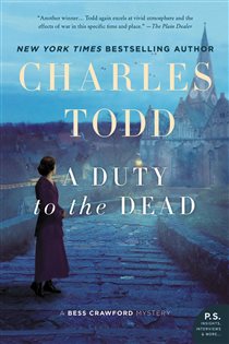 Book cover: A Duty to the Dead (Book 1 of Bess Crawford Mysteries) by Charles Todd (preview)