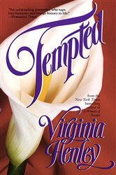 Book cover: Tempted, by Virginia Henley (preview)