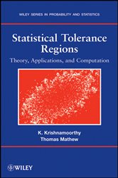 Book cover: Statistical Tolerance Regions, by Kalimuthu Krishnamoorthy (preview)