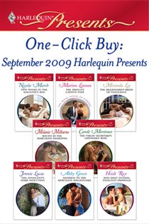 Book cover: One-Click Buy: September 2009 Harlequin Presents, by Marion Lennox (preview)
