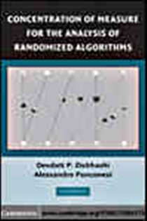 Book cover: Concentration of Measure for the Analysis of Randomized Algorithms, by Devdatt P. Dubhashi (preview)