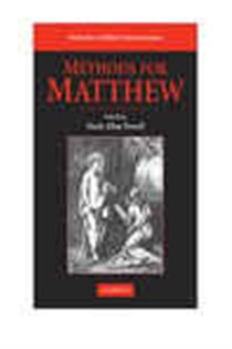 Book cover: Methods for Matthew, edited by Mark Allan Powell (preview)