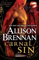 Book cover: Carnal Sin (Book 2 of Seven Deadly Sins) by Allison Brennan (preview)