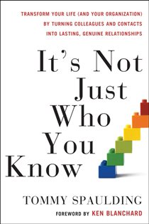 Book cover: It's Not Just Who You Know, by Tommy Spaulding (preview)