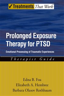 Book cover: Prolonged Exposure Therapy for PTSD, by Edna Foa (preview)