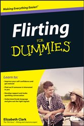 Book cover: Flirting For Dummies, by Elizabeth Clark (preview)