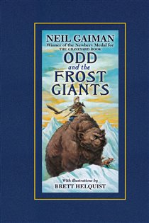 Book cover: Odd and the Frost Giants, by Neil Gaiman (preview)