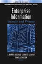 Book cover: Enterprise Information Security and Privacy, edited by C. Warren Axelrod (preview)