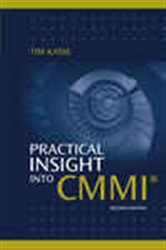 Book cover: Practical Insight into CMMI, by Tim Kasse (preview)