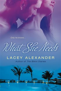 Book cover: What She Needs, by Lacey Alexander (preview)