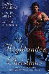 Book cover: A Highlander Christmas, by Dawn Halliday (preview)