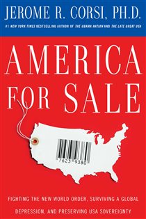 Book cover: America for Sale, by Jerome R. Corsi (preview)