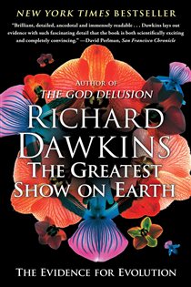 Book cover: The Greatest Show on Earth, by Richard Dawkins (preview)