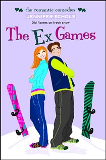 Book cover: The Ex Games, by Jennifer Echols (preview)