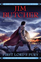 Book cover: First Lord's Fury (Book 6 of Codex Alera) by Jim Butcher (preview)