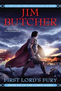 Book cover: First Lord's Fury (Book 6 of Codex Alera) by Jim Butcher (preview)