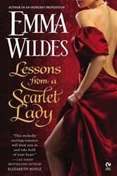 Book cover: Lessons From a Scarlet Lady, by Emma Wildes (preview)