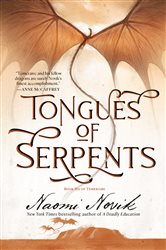 Book cover: Tongues of Serpents (Book 6 of Temeraire) by Naomi Novik (preview)