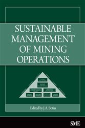 Book cover: Sustainable Management of Mining Operations, edited by J.A. Botin (preview)