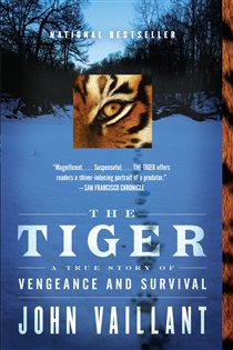 Book cover: The Tiger, by John Vaillant (preview)