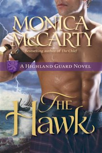 Book cover: The Hawk (Book 2 of Highland Guard) by Monica McCarty (preview)