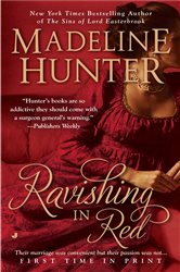 Book cover: Ravishing in Red (Book 1 of The Rarest Blooms) by Madeline Hunter (preview)