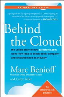 Book cover: Behind the Cloud, by Marc Benioff (preview)