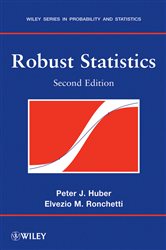 Book cover: Robust Statistics, by Peter J. Huber (preview)