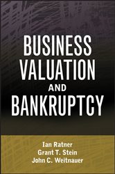 Book cover: Business Valuation and Bankruptcy, by Ian Ratner (preview)