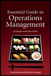 Book cover: Essential Guide to Operations Management, by David Bamford (preview)