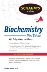 Book cover: Schaum's Outline of Biochemistry, Third Edition, by Philip W. Kuchel (preview)