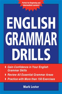 Book cover: English Grammar Drills, by Mark Lester (preview)