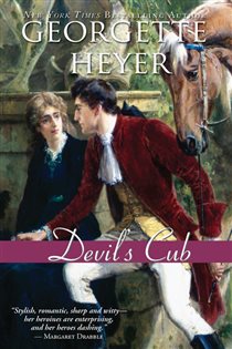 Book cover: Devil's Cub (Book 8 of Historical Romances) by Georgette Heyer (preview)