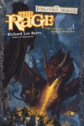 Book cover: The Rage (Book 1 of Year of Rogue Dragons) by Richard Lee Byers (preview)